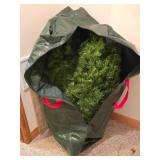 Large Artificial Christmas Tree in Bag