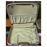 Vintage Hardshell Vinyl Luggage Set