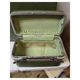 Vintage Hardshell Vinyl Luggage Set