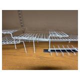Assorted Organizing Shelfs and Hangers