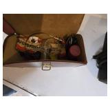 Misc. Hunting Books, Vintage Fishing Items, Vintage Voltmeter Etc.