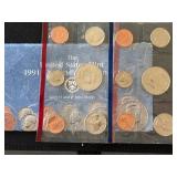 1991 P & D Mint Set