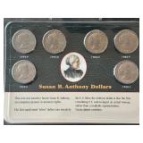 Susan B. Anthony Dollar Set