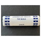2005 American Bison Nickel Roll