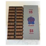 Lincoln Wheat Cents in Coin Box