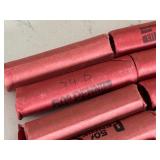 Copper Lincoln Cents Mostly 70’s Uncirculated Rolls