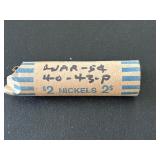 Silver War Nickel Roll