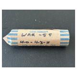 Silver War Nickel Roll