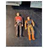 Vintage Kenner M.A.S.K. Rhino Semi Truck 1985 & Action Figures Matt Trakker and Bruce Sato
