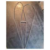 2 Antique Rug Beaters and a Wall hanging Drier