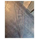 2 Antique Rug Beaters and a Wall hanging Drier