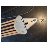 2 Antique Rug Beaters and a Wall hanging Drier