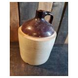 Vintage Brown Jug with Great Patina
