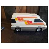 Vintage M.A.S.K. Slingshot Van with Ace Riker Action Figure 1986