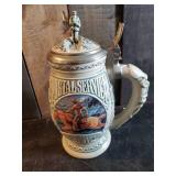 2 Beer Steins Christmas and Postal Service