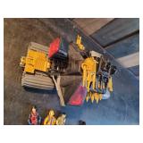 Vintage Gi Joe D.E.M.O.N. 1988 and a collection of Different Gi Joe Action Figures