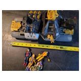 Vintage Gi Joe D.E.M.O.N. 1988 and a collection of Different Gi Joe Action Figures