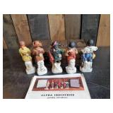 Gary Schildt Alpha Industries Lewis and Clark Collection Decanturs with Wooden Red Velvet lined Box