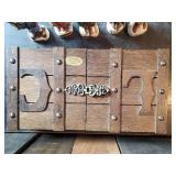 Gary Schildt Alpha Industries Lewis and Clark Collection Decanturs with Wooden Red Velvet lined Box