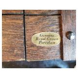 Gary Schildt Alpha Industries Lewis and Clark Collection Decanturs with Wooden Red Velvet lined Box