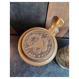 2 Unique Beer Steins in Great Condition one is Tribute to American Armed Forces