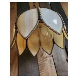 Gorgeous Antique Tulip Pendant Hanging Light