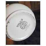 Vintage Halls Superior Leaf Pattern Pitcher