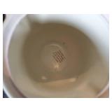 Vintage Halls Superior Leaf Pattern Pitcher