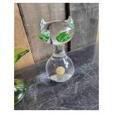 3 Paperweights Cat Made in Sweden