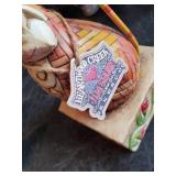 Lot of Misc Planters and other Vintage Décor. Bambi Planter, Love Bird Planter, Parmesan Shaker and more