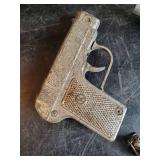 Vintage Toy Lot, Vintage Hawkey Cap Gun, Vintage Toy Spurs, Vintage Toy Texas Revolver