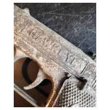 Vintage Toy Lot, Vintage Hawkey Cap Gun, Vintage Toy Spurs, Vintage Toy Texas Revolver