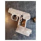 Vintage Toy Lot, Vintage Hawkey Cap Gun, Vintage Toy Spurs, Vintage Toy Texas Revolver