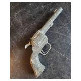 Vintage Toy Lot, Vintage Hawkey Cap Gun, Vintage Toy Spurs, Vintage Toy Texas Revolver