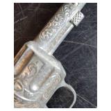 Vintage Toy Lot, Vintage Hawkey Cap Gun, Vintage Toy Spurs, Vintage Toy Texas Revolver