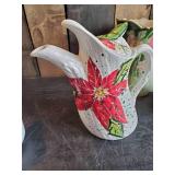 Various Vintage Pitchers and Tea Pots Ceramic and Aluminum