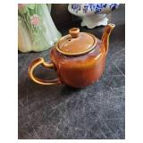 Various Vintage Pitchers and Tea Pots Ceramic and Aluminum