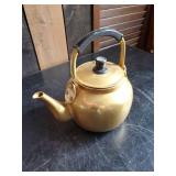 Various Vintage Pitchers and Tea Pots Ceramic and Aluminum