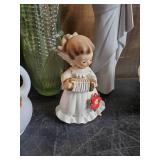Various Vintage Glass and Ceramic Figurines and other Vintage Items