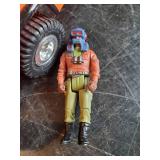 Vintage M.A.S.K. Firecracker Vehicle with Hondo MacLean