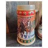 3 Budweiser Steins in Great Condition