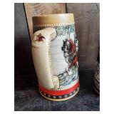 3 Budweiser Steins in Great Condition
