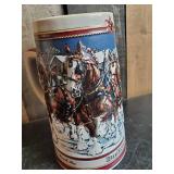 3 Budweiser Steins in Great Condition