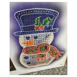 48" Holographic Snowman