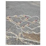 Holographic Sleigh and Reindeer with Box