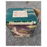 Illuminated 48" Standing Reindeer with Box