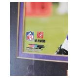 Framed #4 Mn Vikings Quarterback Bret Farve Picture