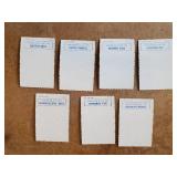 Lot of 1969 Photo Topps Cards - Very Collectible with Hall of Famers