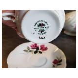 Tea Cup Lot of Various Makers and TeaPot