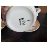 Tea Cup Lot of Various Makers and TeaPot